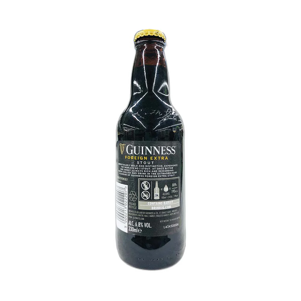 Guinness Foreign Extra Stout Beer 330ml - Image 3