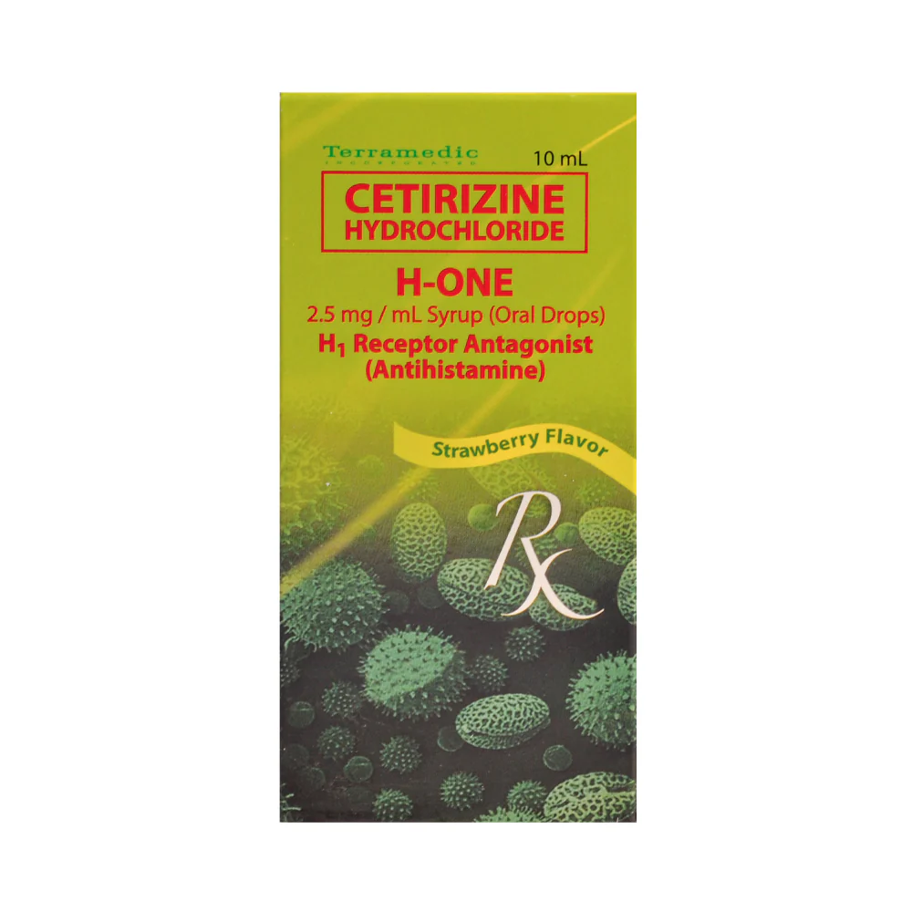 H-One Cetirizine 2.5mg/ml Drops 10ml - Image 2