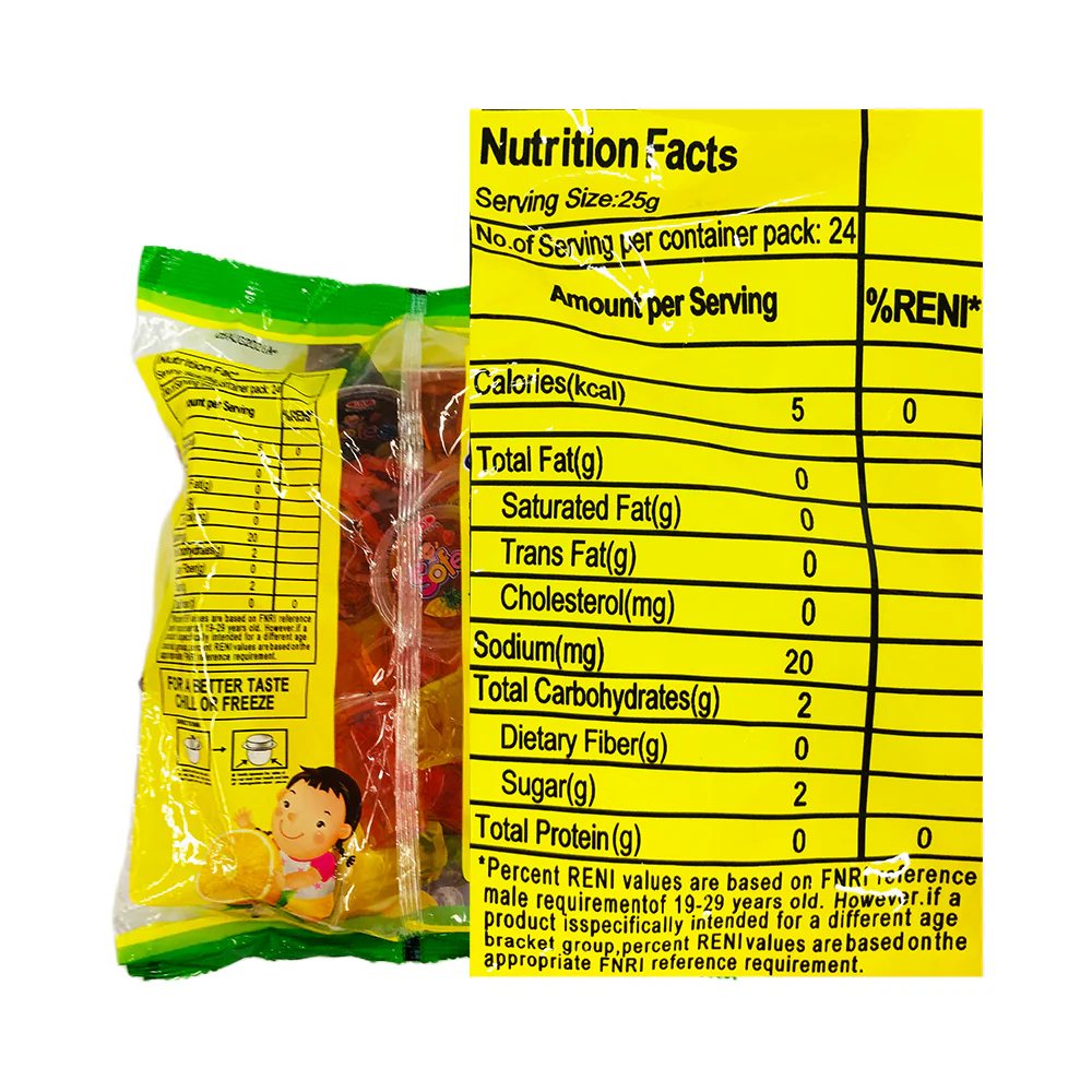 H&Y Sofee Fun Assorted Fruit Jelly 600g - Image 2