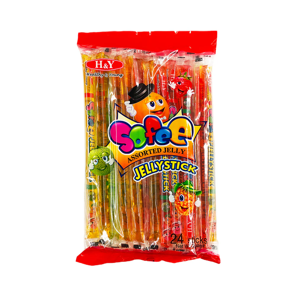H&Y Sofee Jellystick Assorted 24's