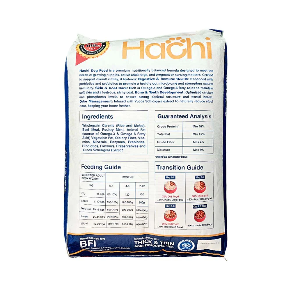 Hachi Puppy Dog Food - Image 2