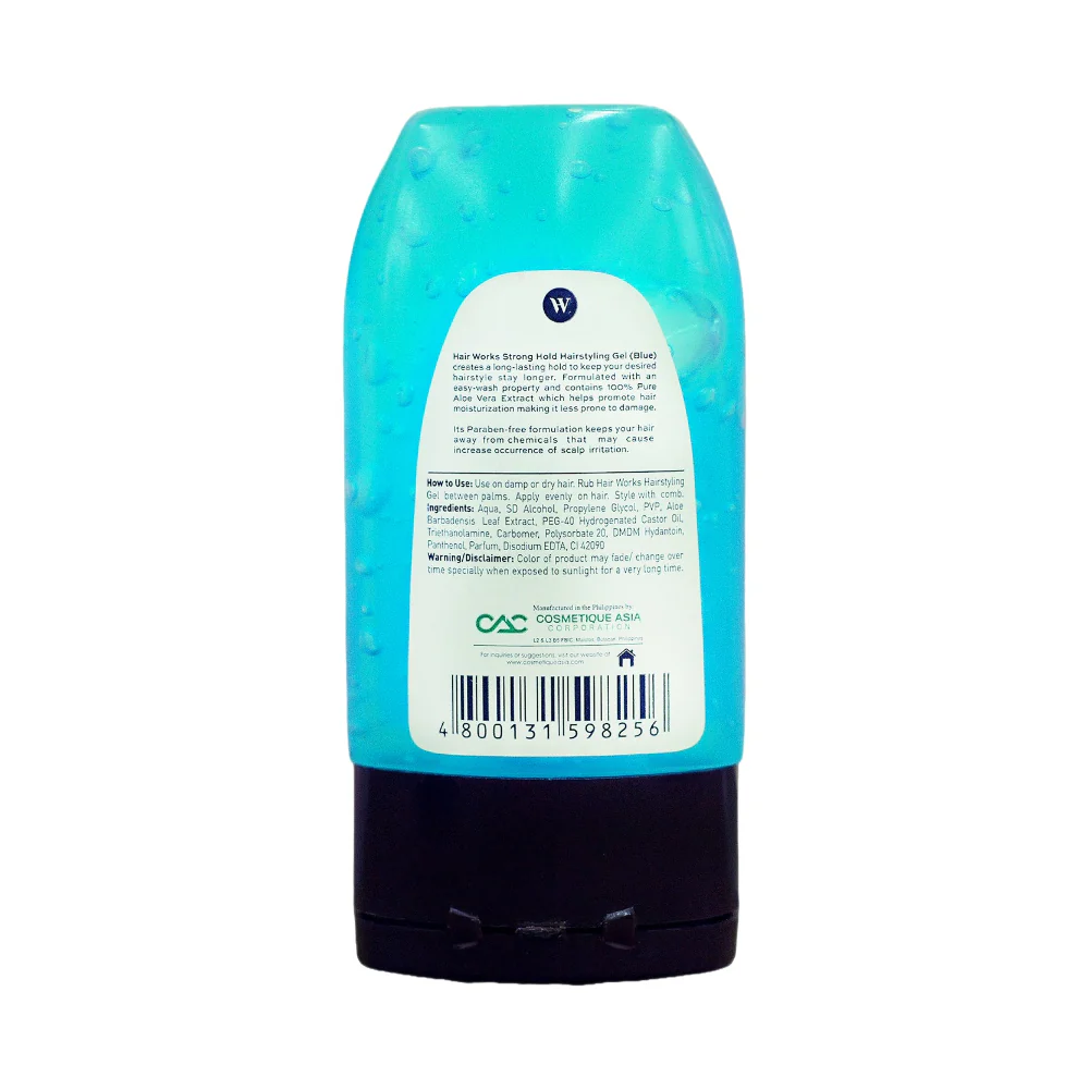 Hair Works Hairstyling Gel Strong Hold - Image 2