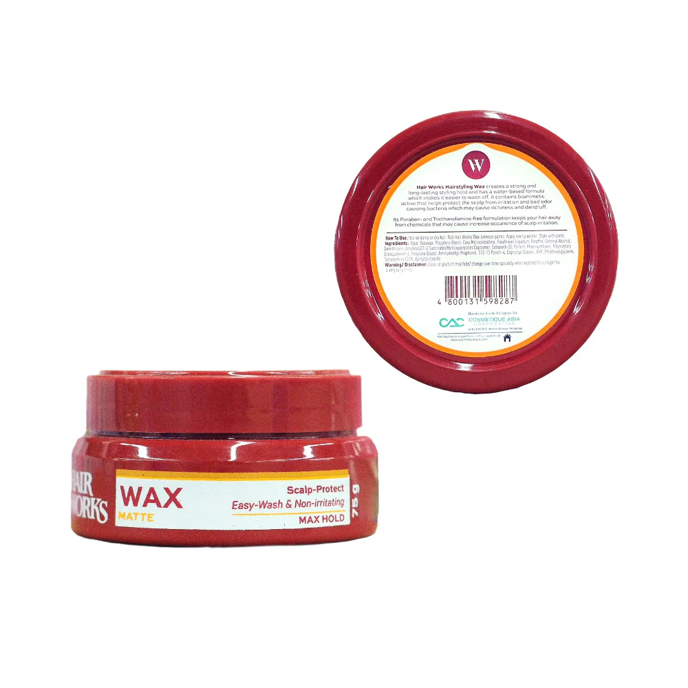 Hair Works Hairstyling Wax Matte - Image 4