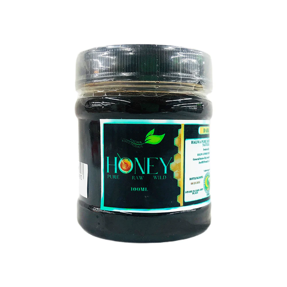 Halwa Pure Raw Wild Honey Dark