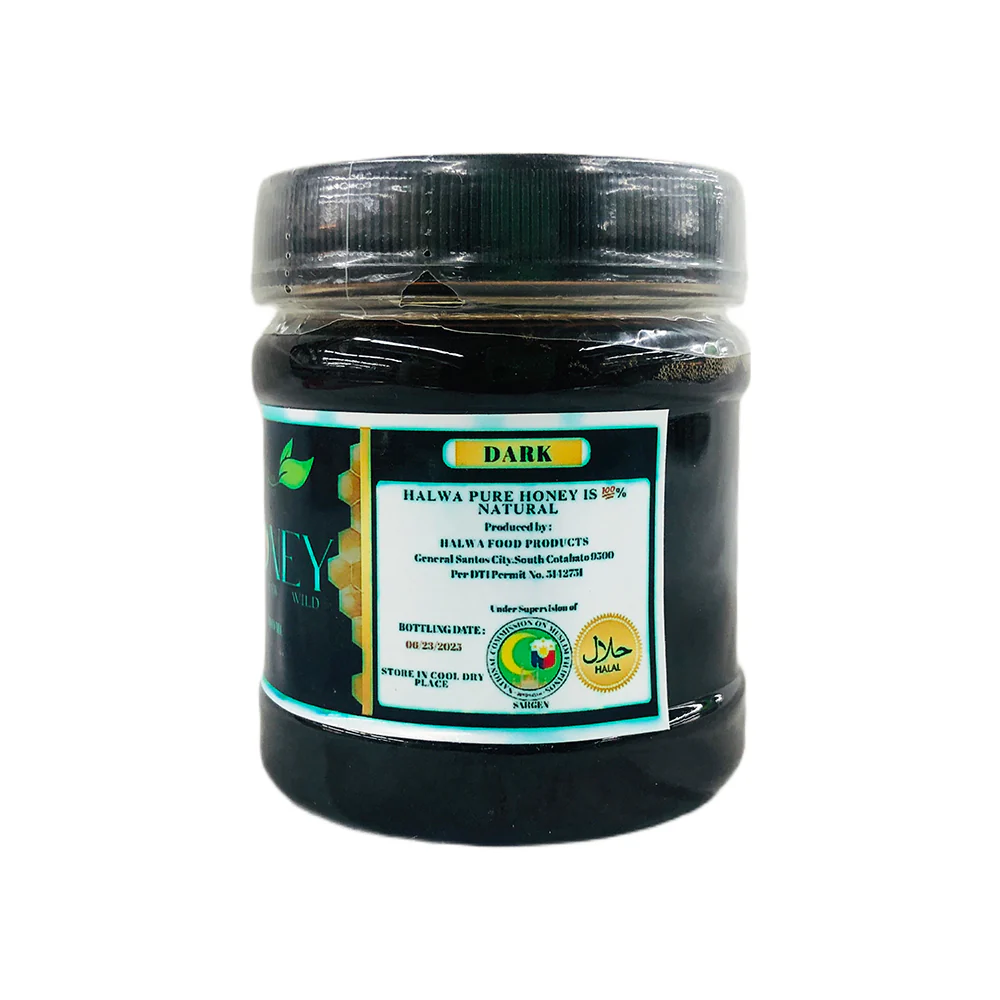 Halwa Pure Raw Wild Honey Dark - Image 2