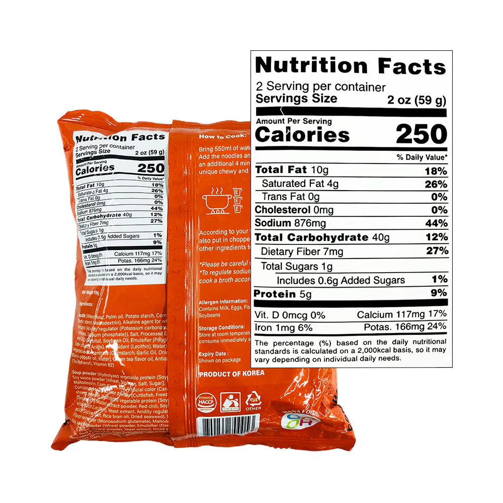 Hana Red Snow Crab Ramen 118g - Image 2