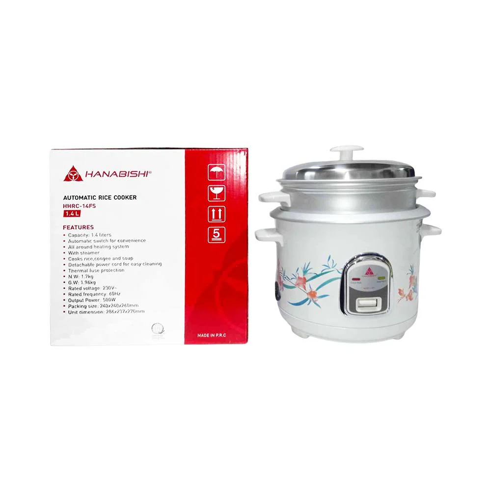 Hanabishi Rice Cooker 1.4L - Image 2