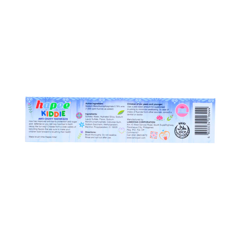 Hapee Kiddie Toothpaste Strawberry Bloom 40g - Image 2