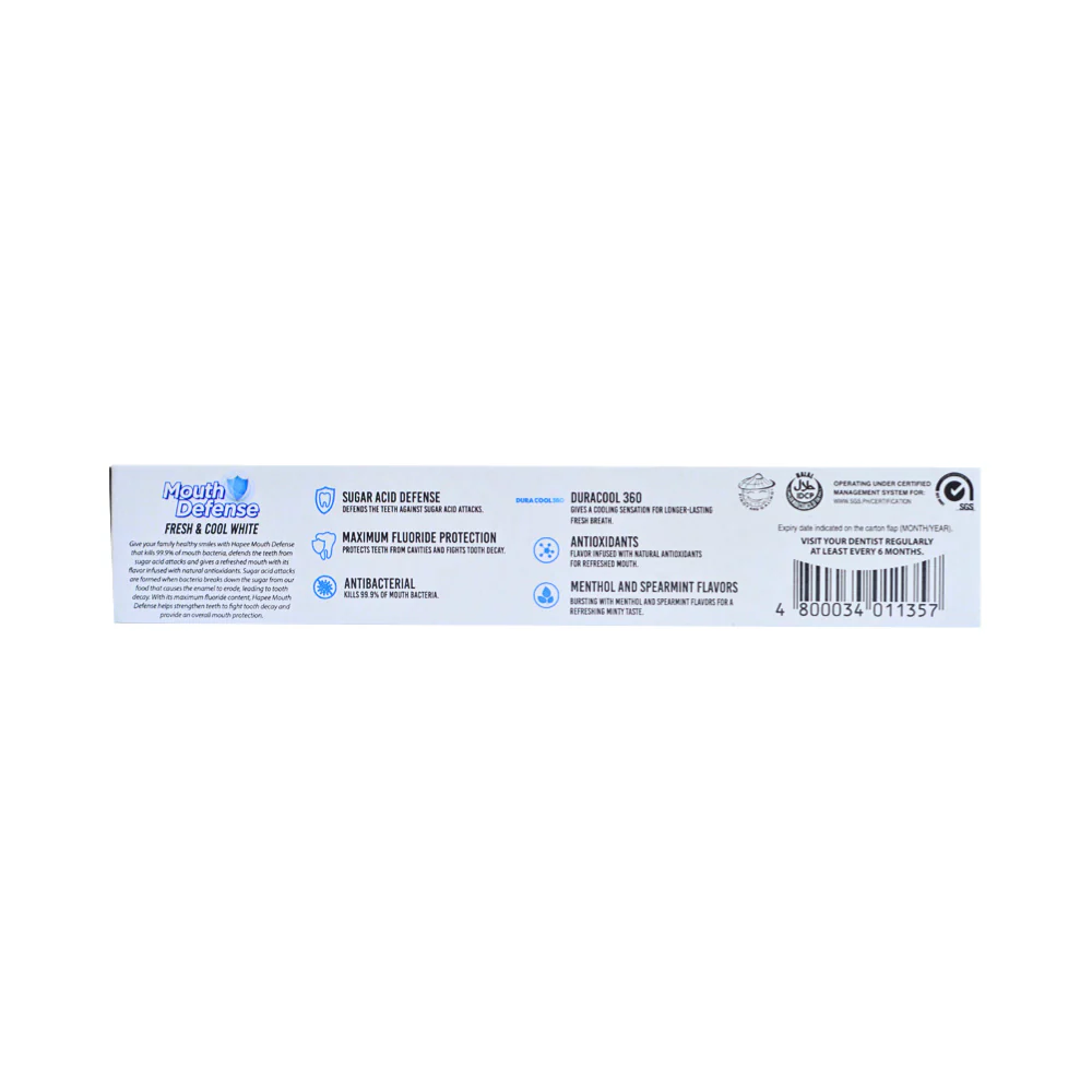 Hapee Toothpaste Classic White 100ml - Image 2