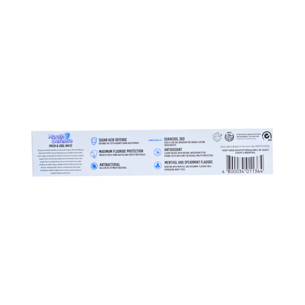 Hapee Toothpaste Classic White 150ml - Image 2
