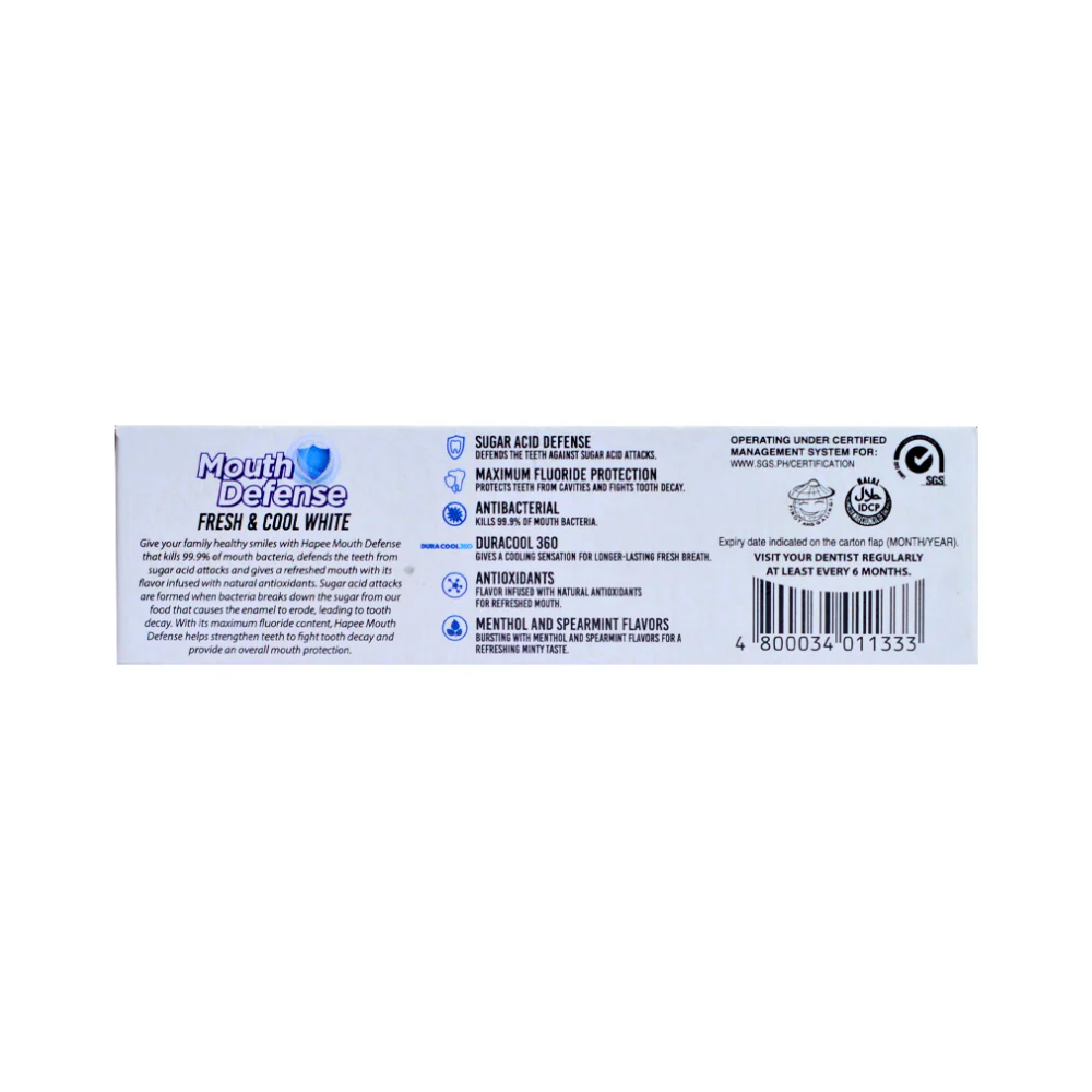 Hapee Toothpaste Classic White 25ml - Image 2