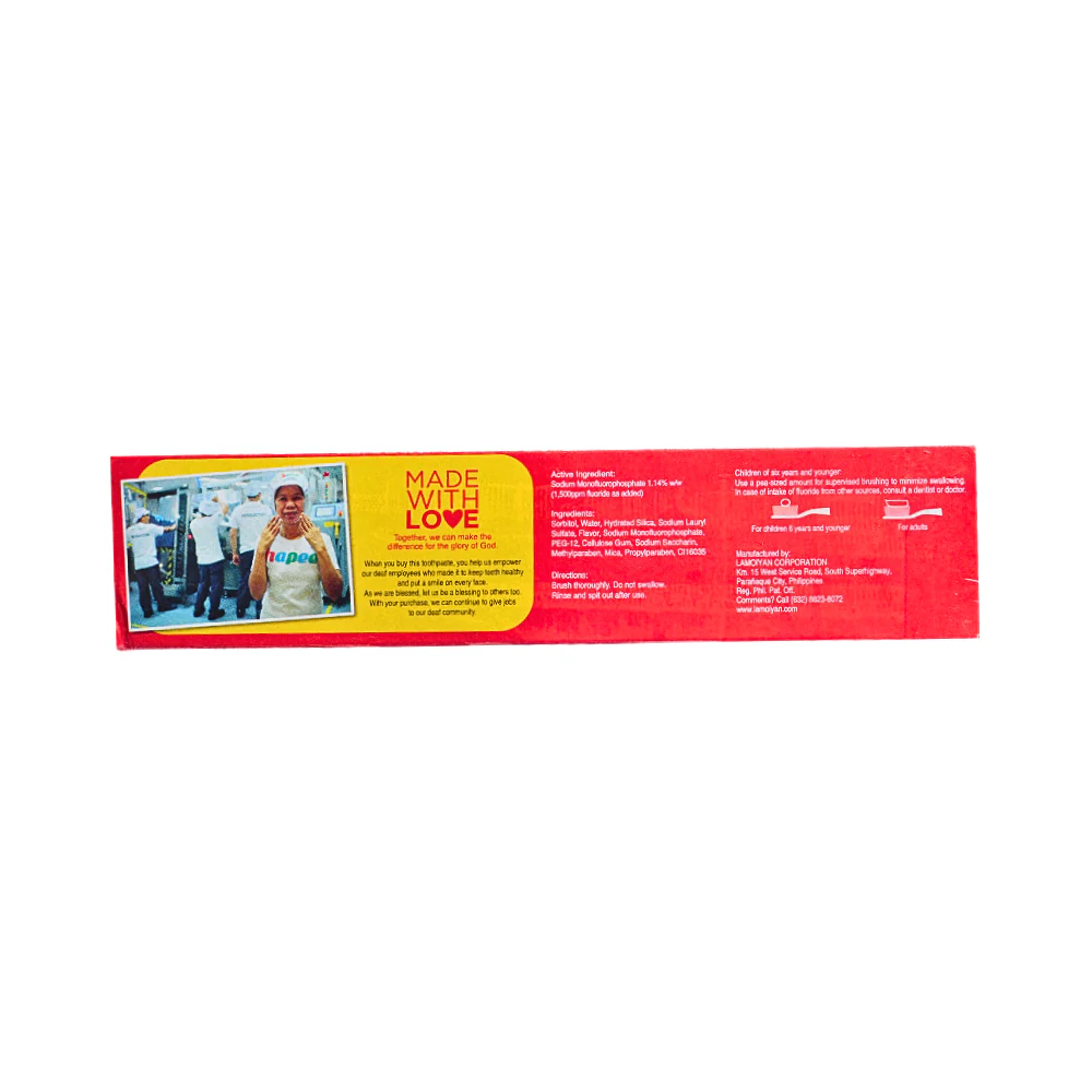 Hapee Toothpaste Explosive Menthol Red 100ml - Image 2