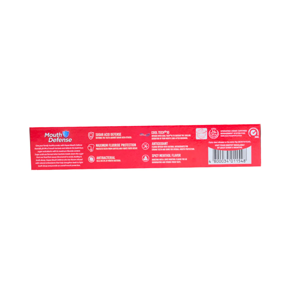 Hapee Toothpaste Explosive Menthol Red 50ml - Image 2