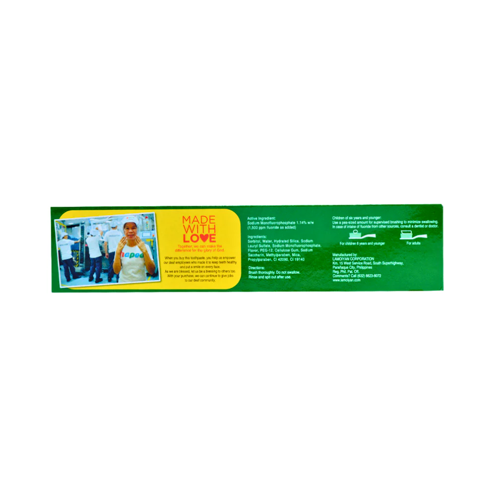 Hapee Toothpaste Fresh Green Outburst 100ml - Image 2