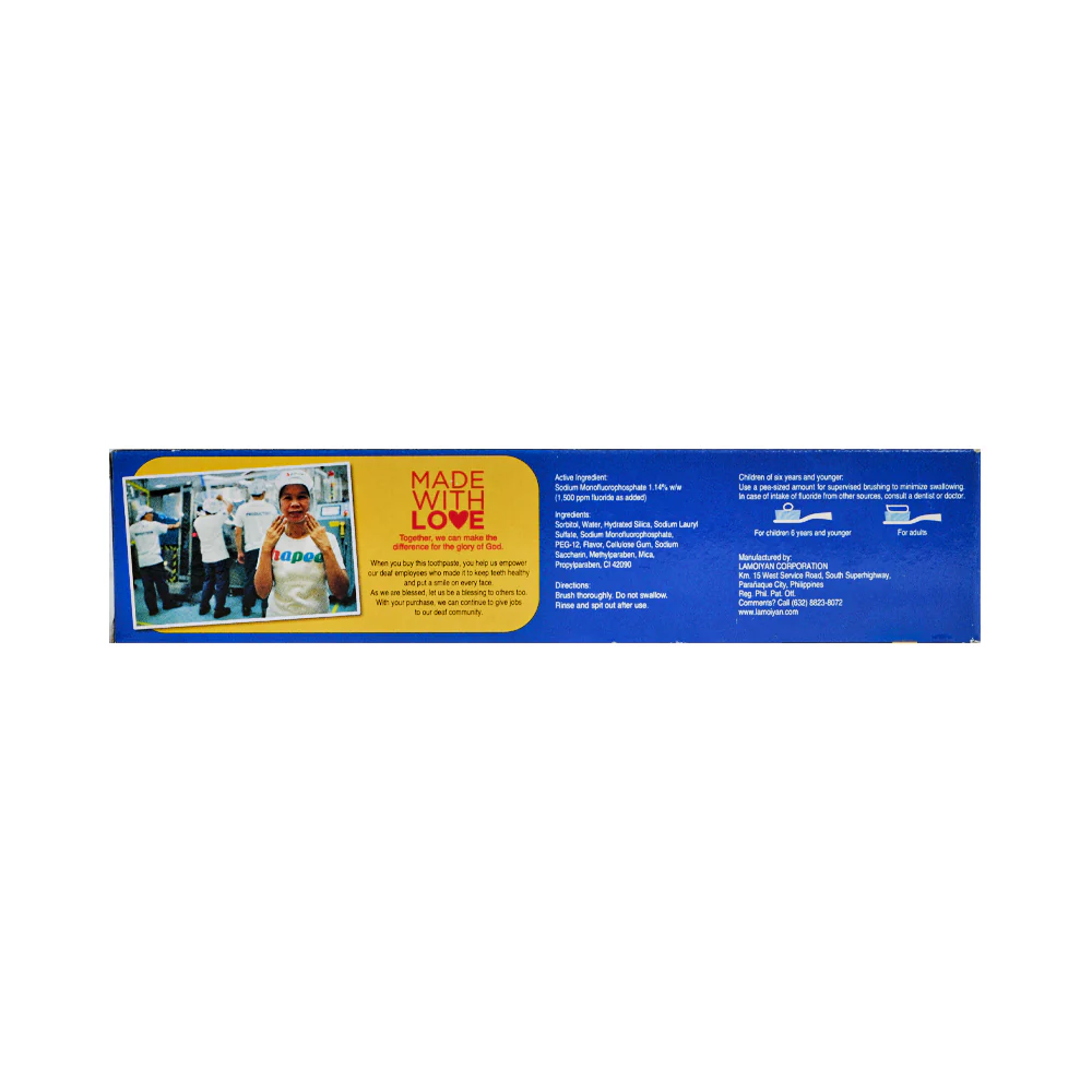 Hapee Toothpaste Outrageous Blue Chill 100ml - Image 2