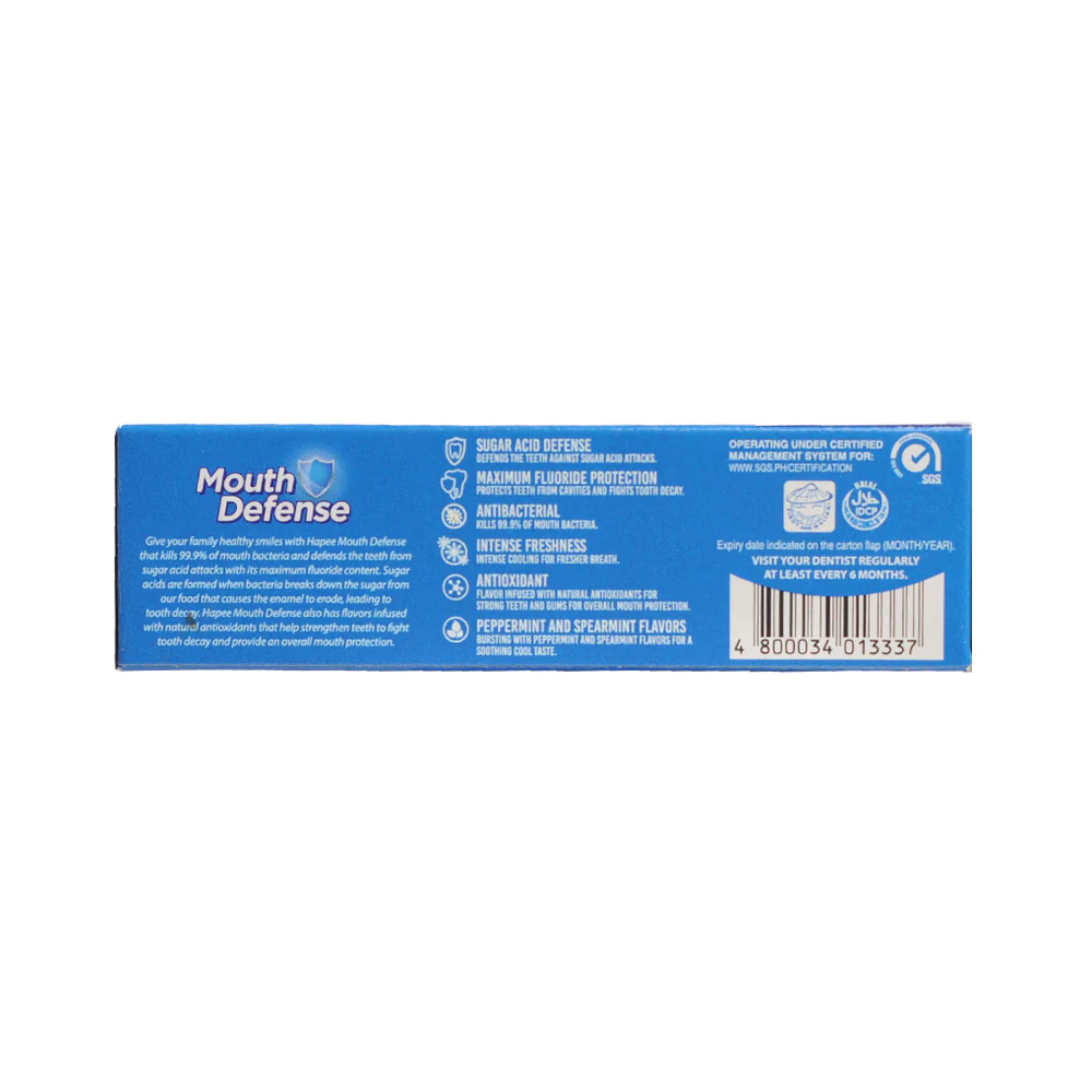 Hapee Toothpaste Outrageous Blue Chill 25ml - Image 2