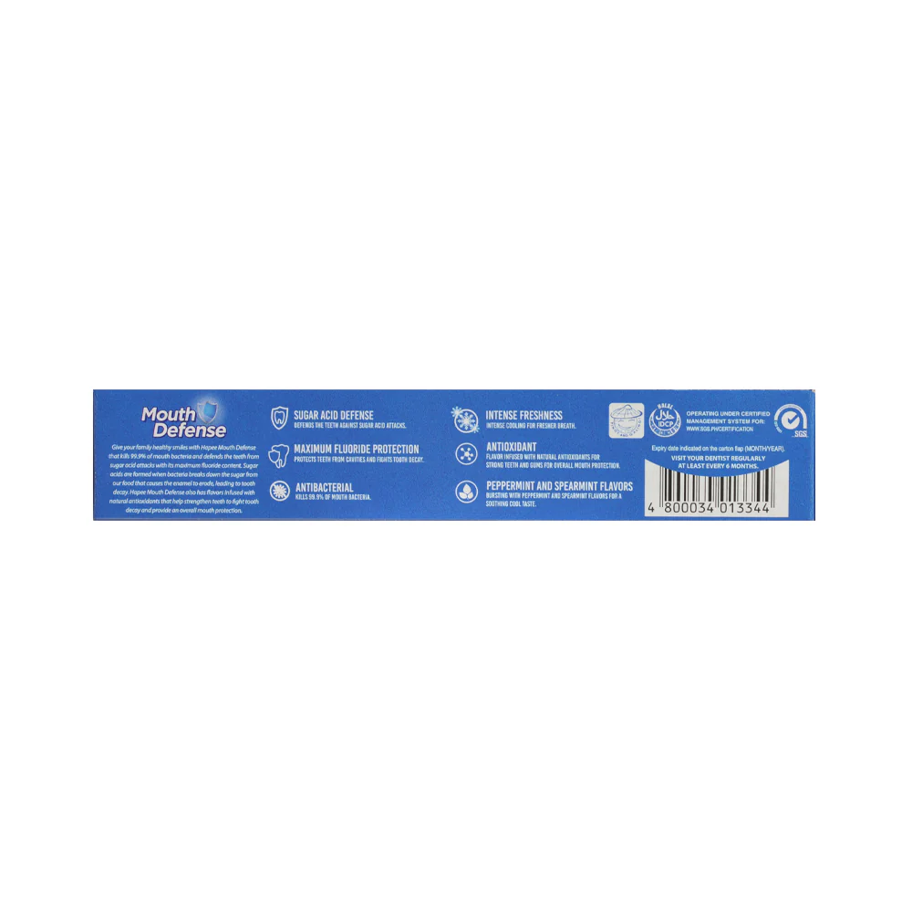 Hapee Toothpaste Outrageous Blue Chill 50ml - Image 2
