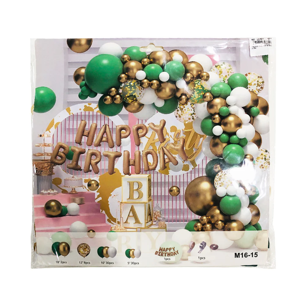 Happy Birthday Theme Balloon Set - Image 2