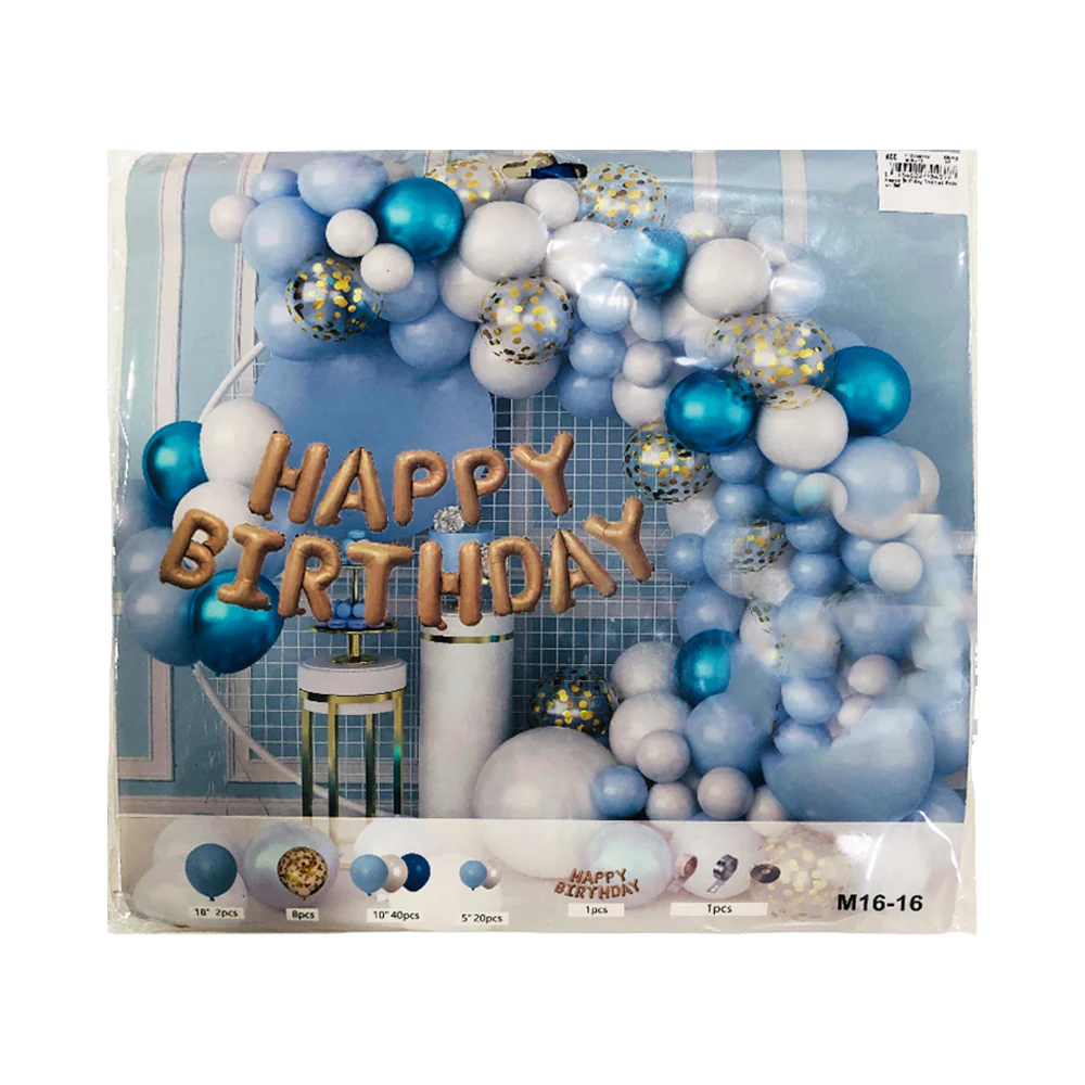 Happy Birthday Theme Balloon Set - Image 3