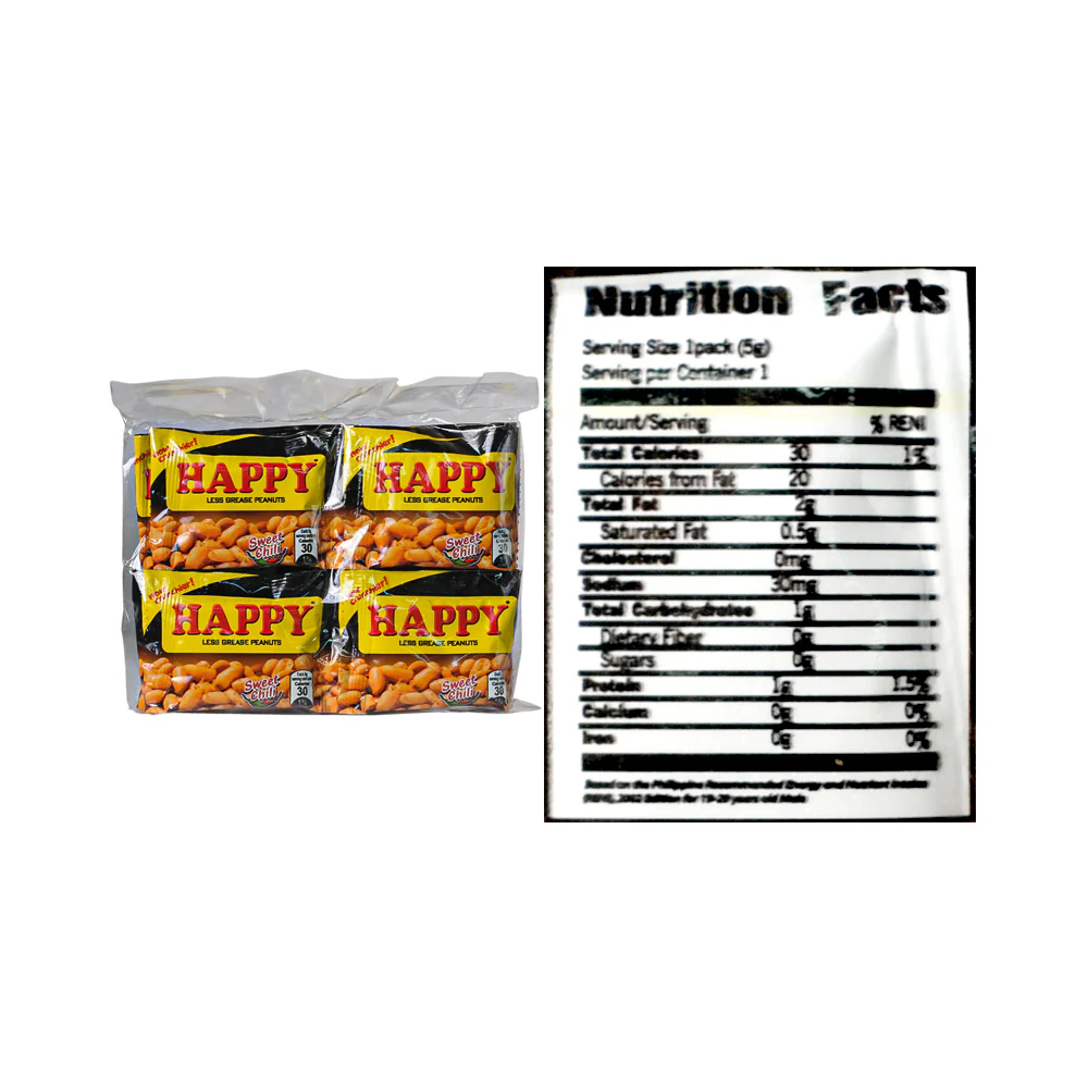 Happy Peanut Sweet Chili 6g x 20's - Image 2