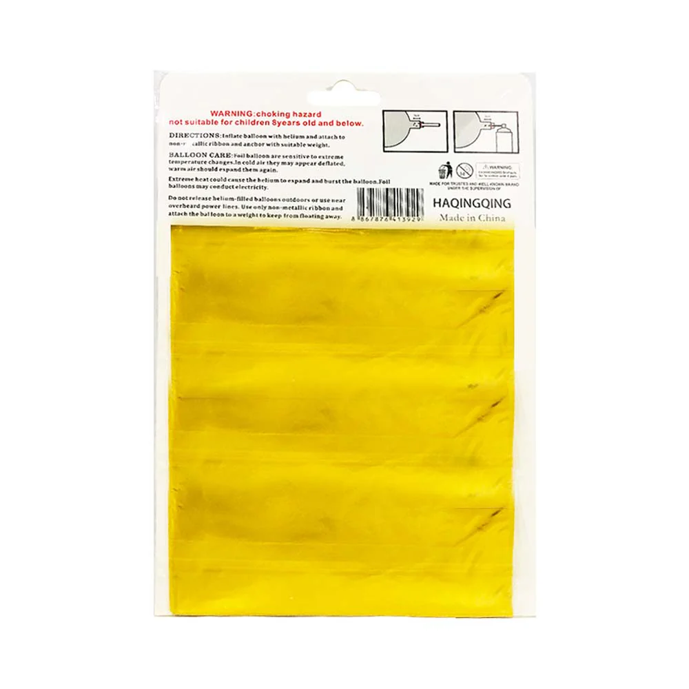 Haqingqing Number Foil Balloon Gold 32in - Image 2