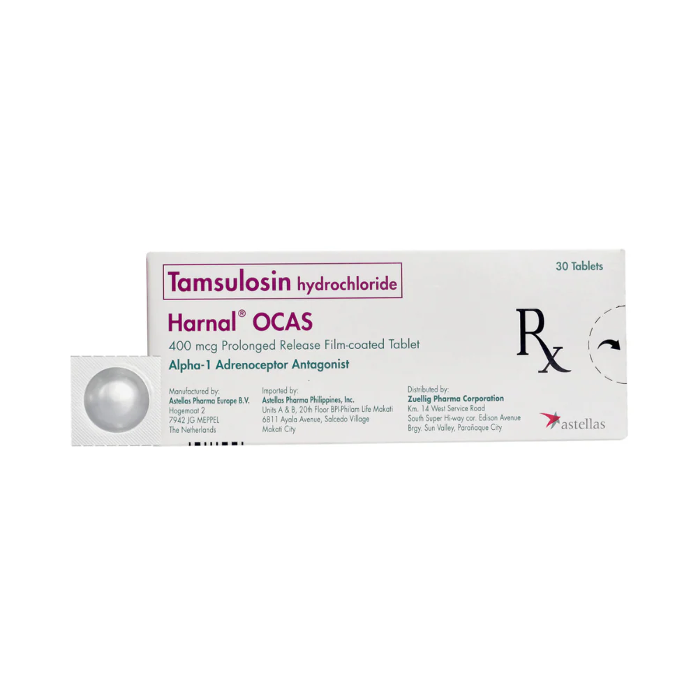 Harnal Ocas Tamsulosin Hydrochloride 400mcg Tablet By 1's - Image 2
