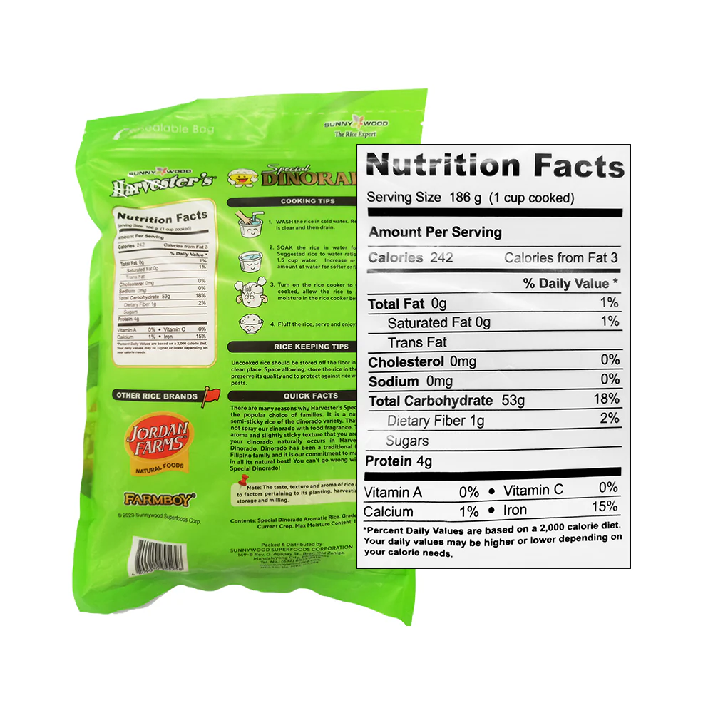 Harvester's Dinorado Rice 2kg - Image 2