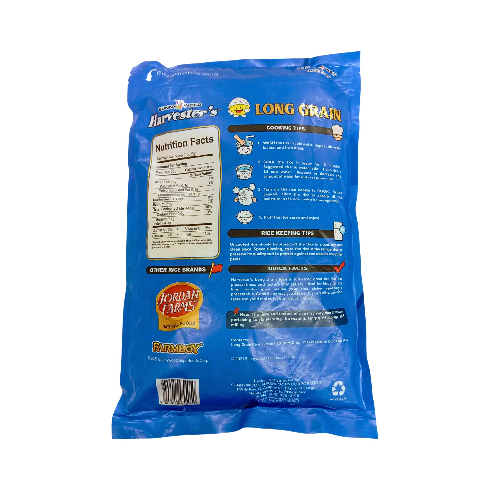 Harvester's Long Grain Rice 2kg - Image 2