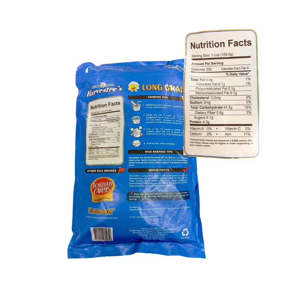 Harvester's Long Grain Rice 2kg - Image 3