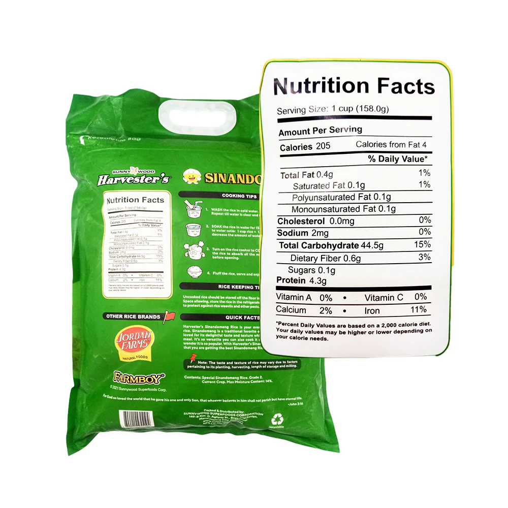 Harvester's Sinandomeng Rice 5kg - Image 2