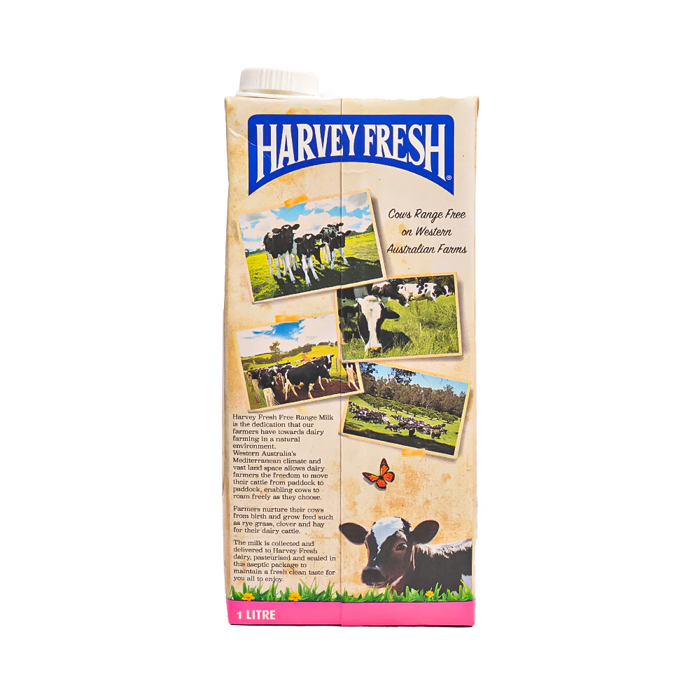 Harvey Fresh Skim Milk 1L - Image 2