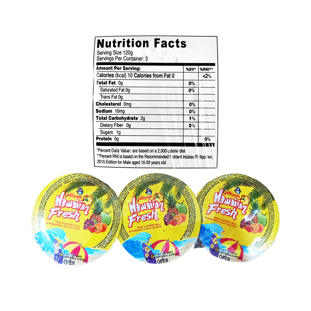 Hawaiian Fresh Fruits Jelly 3's - Image 2