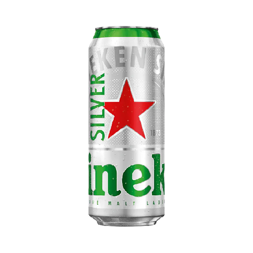 Heineken Beer Silver Can 500ml - Image 2