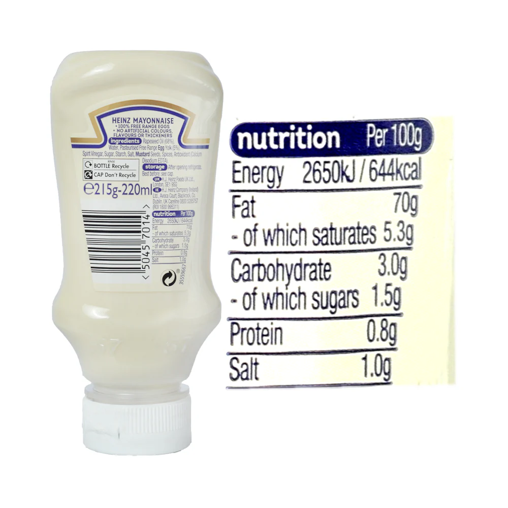 Heinz Seriously Good Mayonnaise 220ml - Image 3
