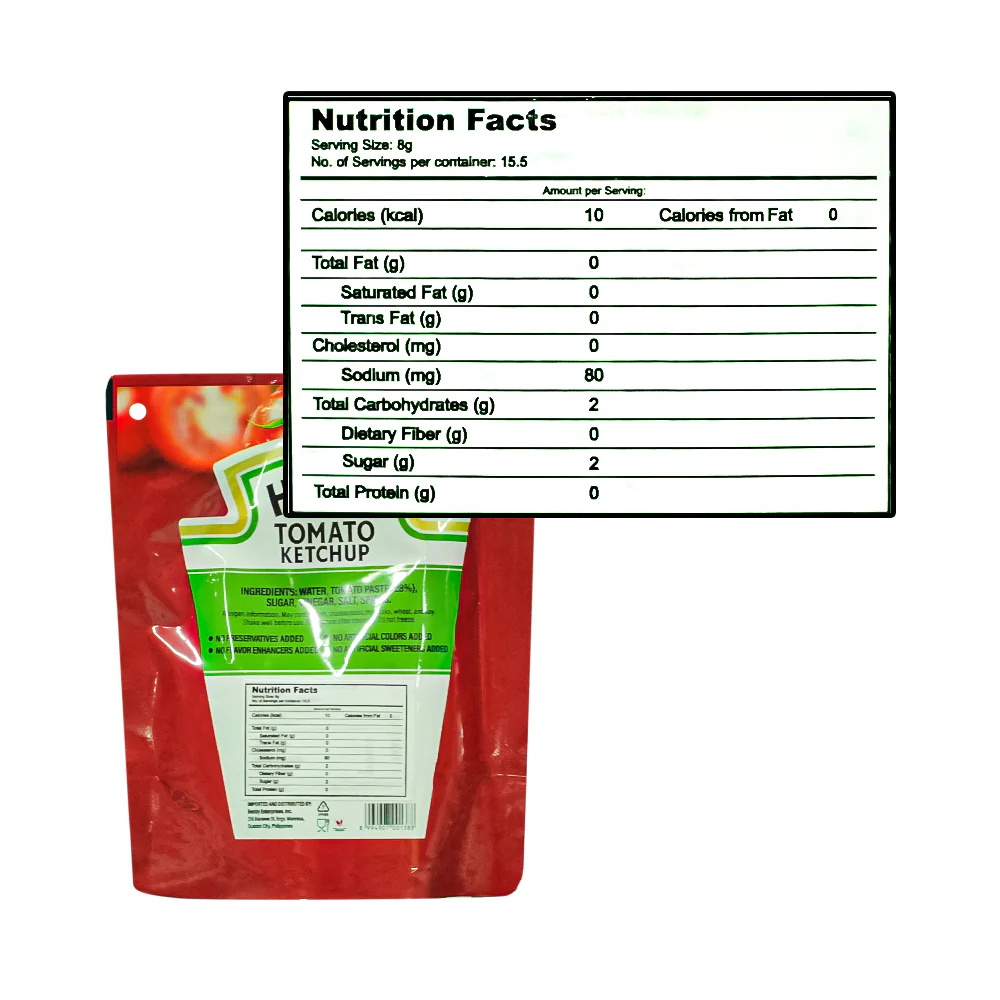 Heinz Tomato Ketchup Pouch 125g - Image 2