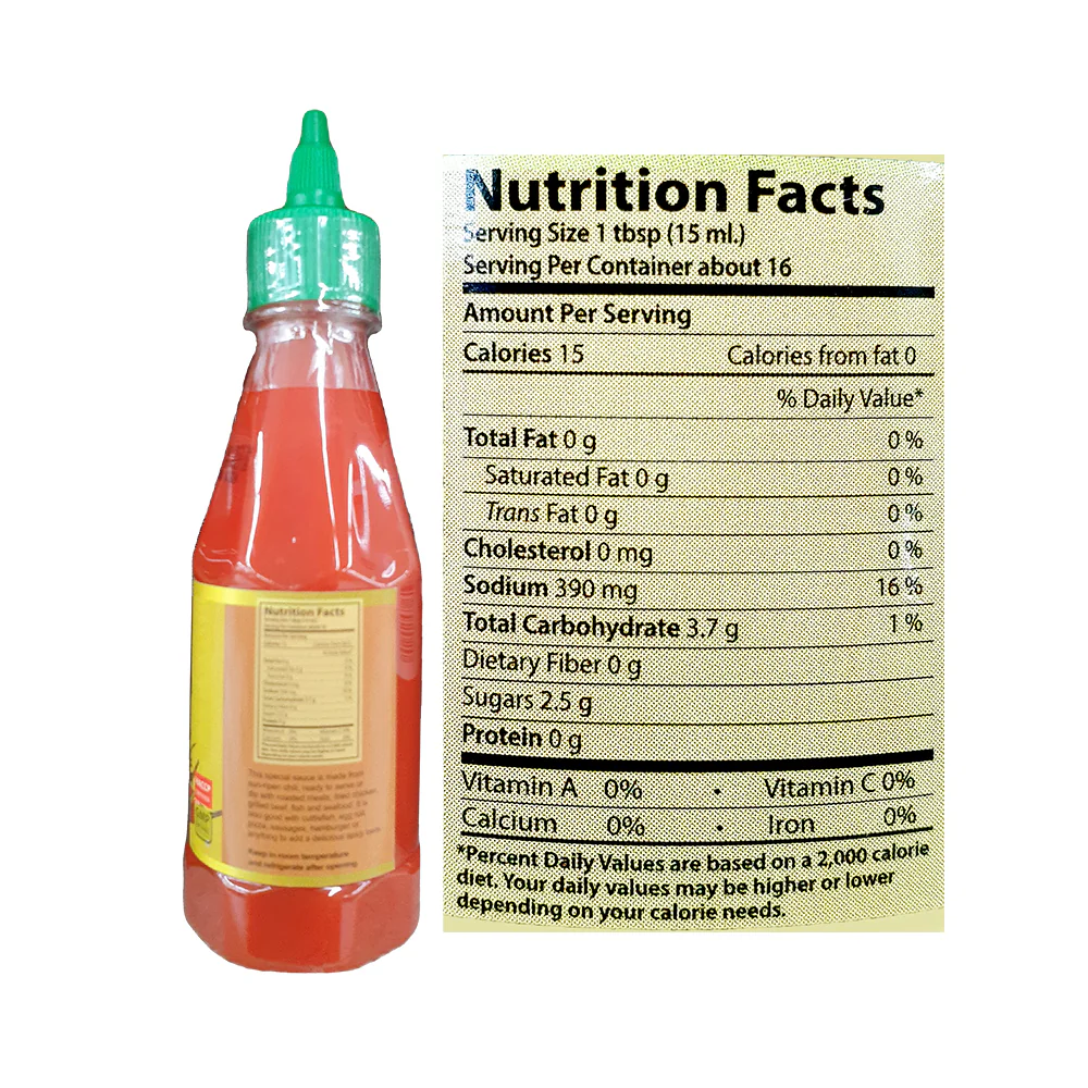Heng Bing Sriracha Medium Hot Chili Sauce 280g (8.37oz) - Image 2