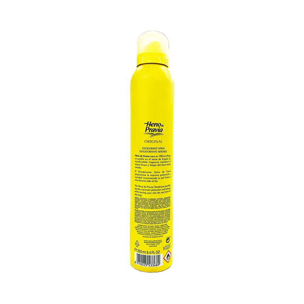 Heno De Pravia Deodorant Spray 250ml - Image 2