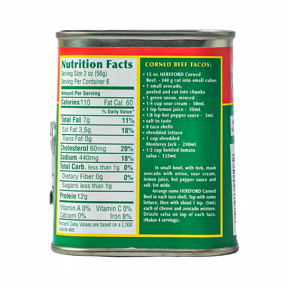 Hereford Corned Beef And Onions 340g (12oz) - Image 2