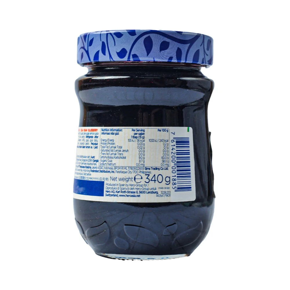 Hero Blueberry Jam 340g - Image 2
