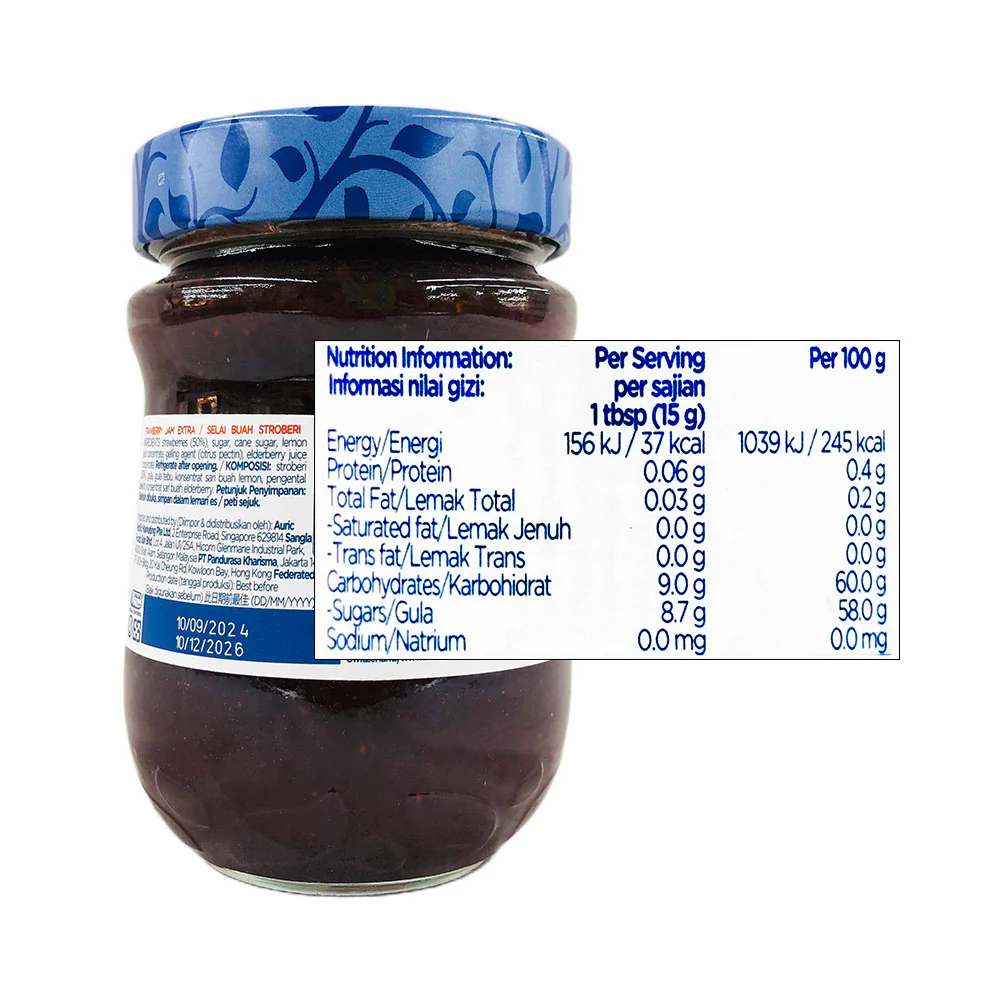 Hero Strawberry Jam 340g - Image 2