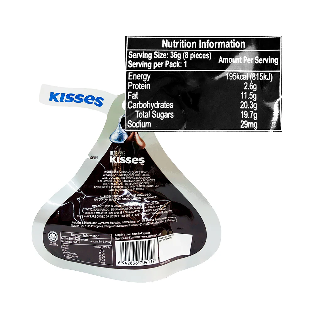 Hershey's Kisses Classic Milk Chocolate 36g - Image 2