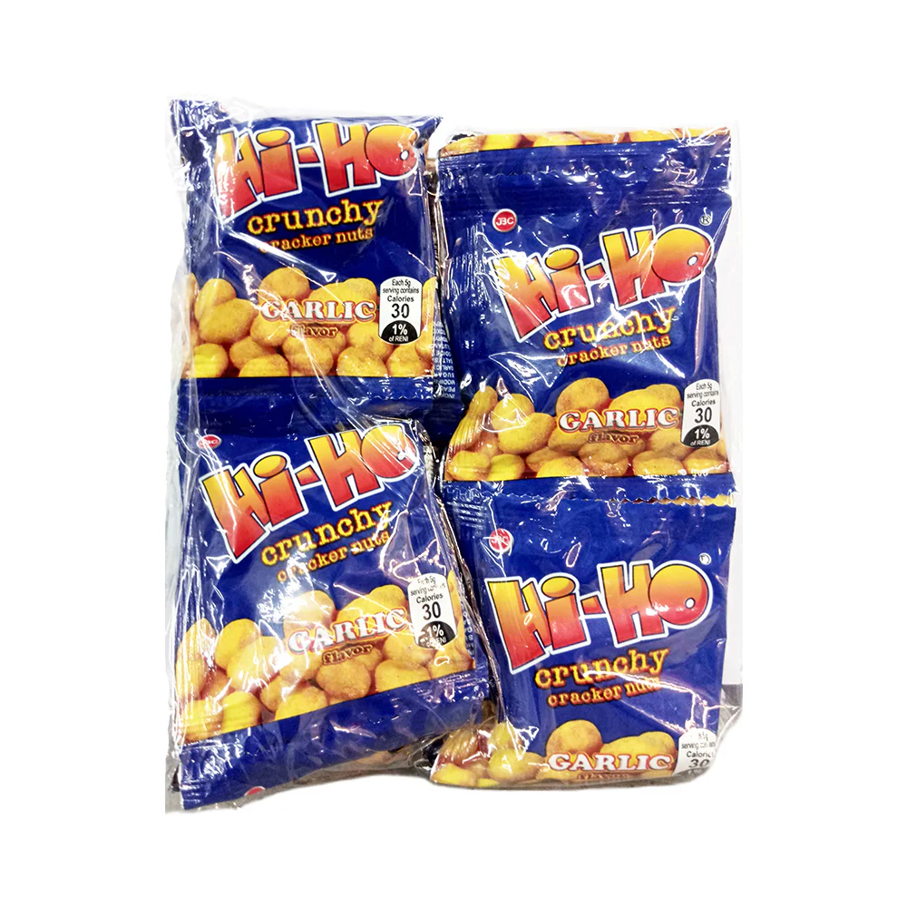 Hi-Ho Crunchy Cracker Nuts Garlic 20's