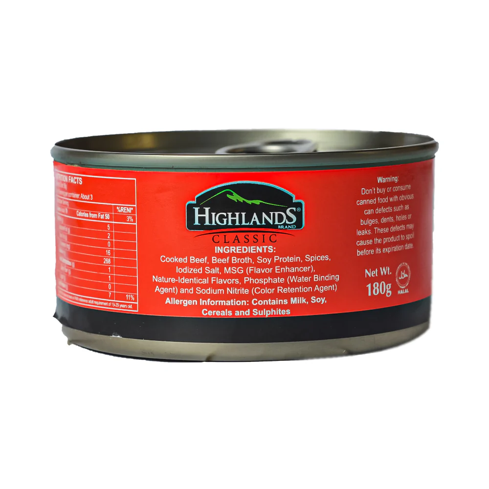 Highlands Corned Beef 180g - Image 2