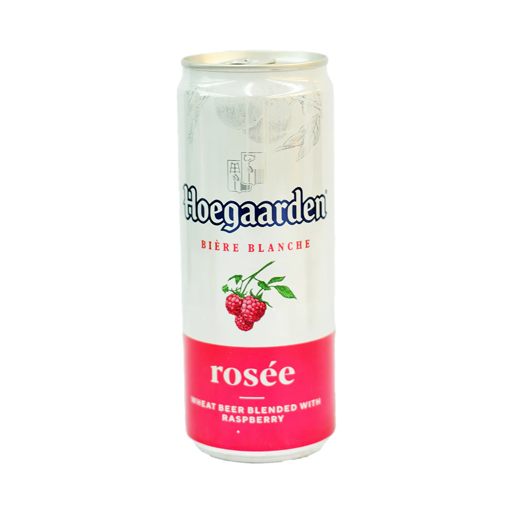 Hoegaarden Wheat Beer Rose Can 330ml - Image 2