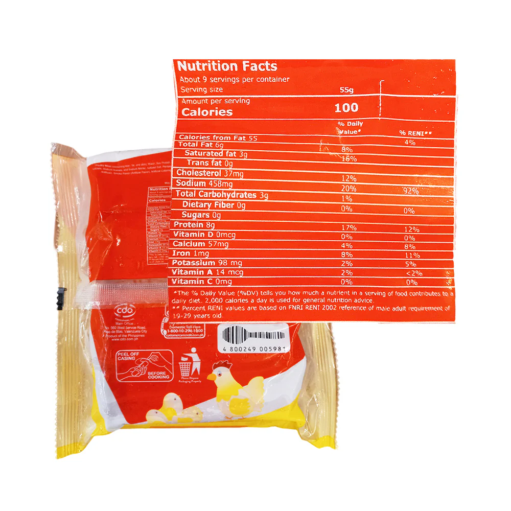 Holiday Chicken Hotdog Jumbo 500g - Image 2