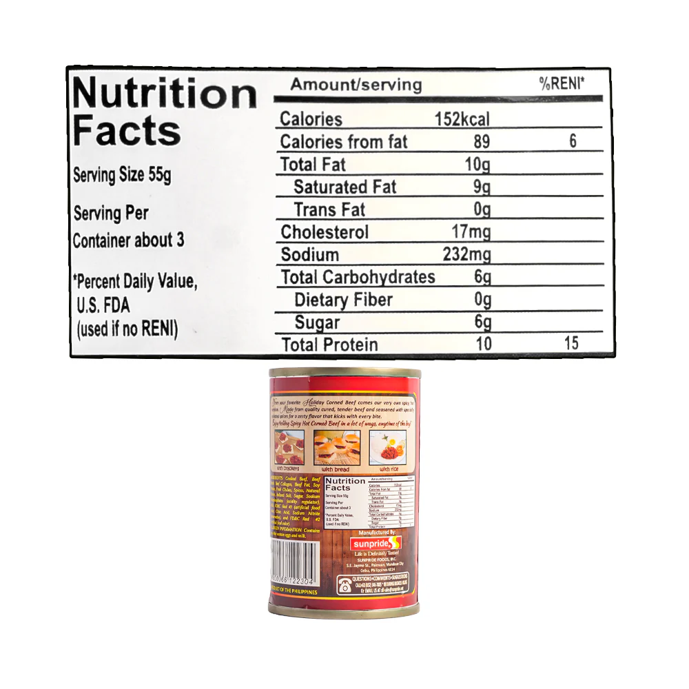Holiday Corned Beef Spicy Hot 160g - Image 3