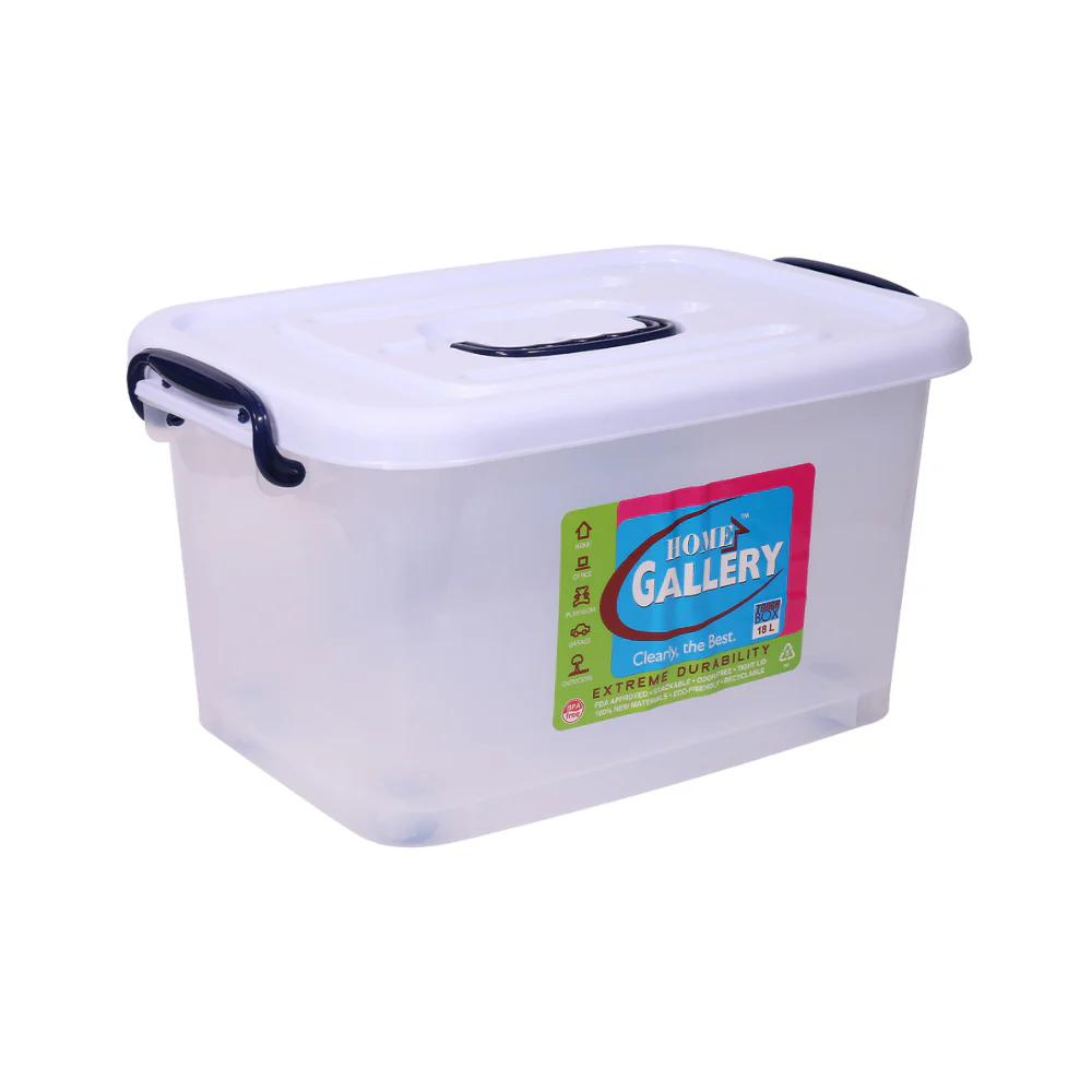 Home Gallery Plastic Storage Box 18L