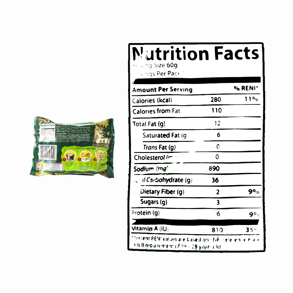 Homi Instant Pancit Canton Toyomansi 60g - Image 3