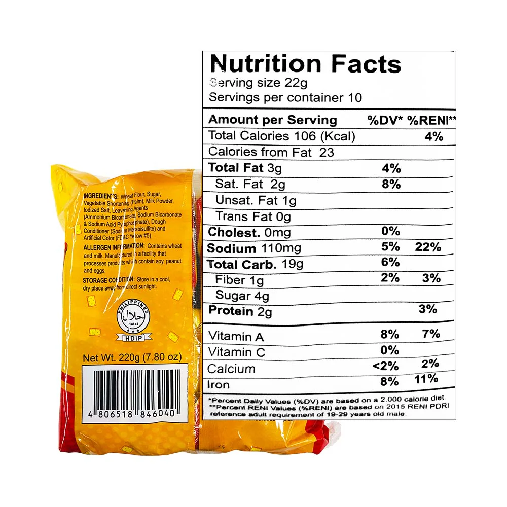 Honey House Cream Crackers Minis 25g x 10's - Image 2