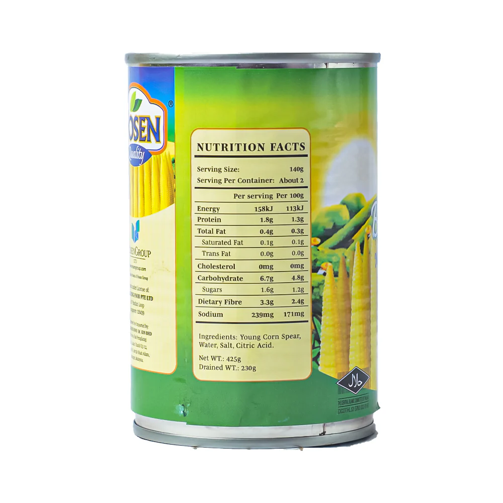 Hosen Baby Corn In Brine 425g - Image 2